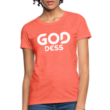 Goddess W Women's T-Shirt - heather coral
