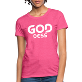 Goddess W Women's T-Shirt - heather pink