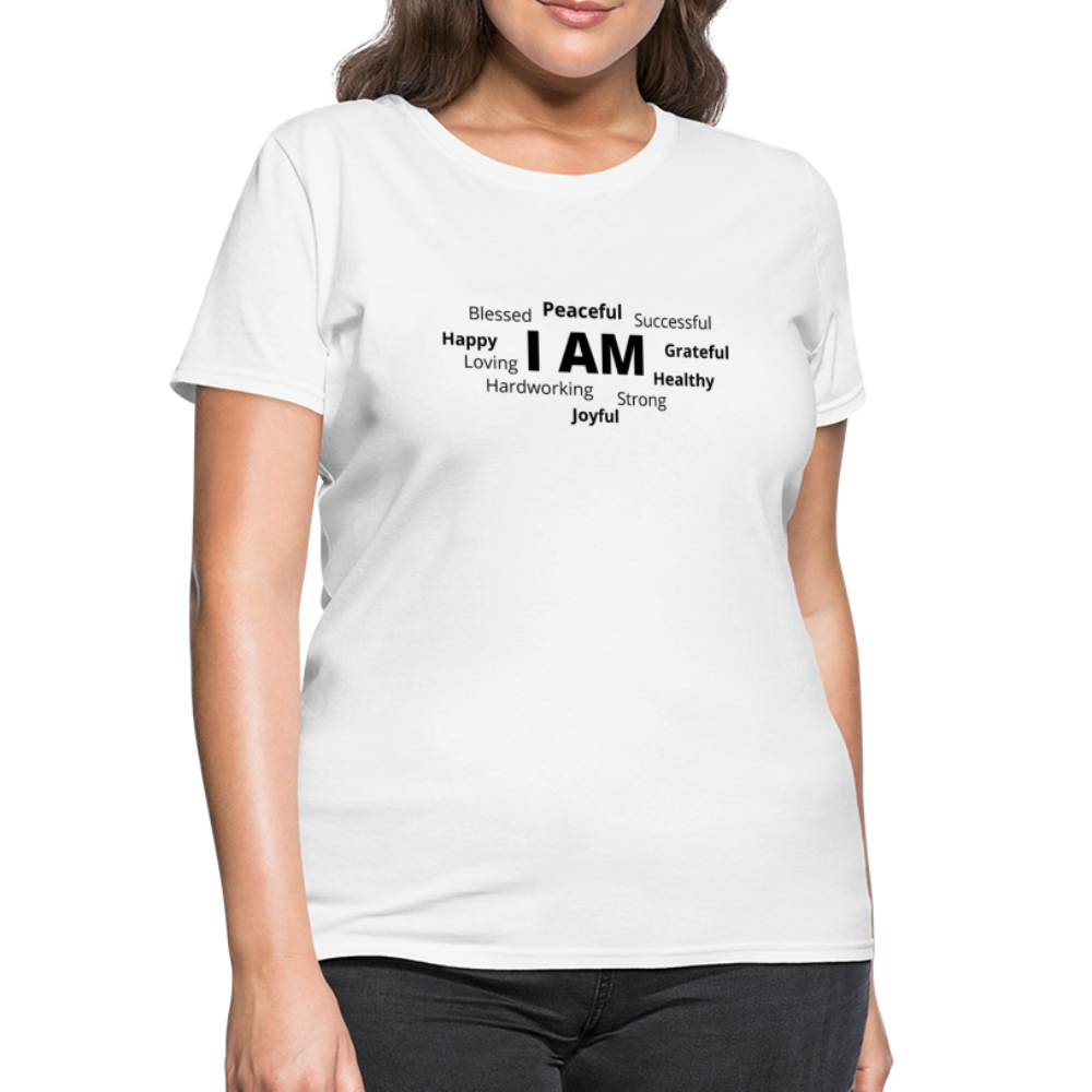 I AM B Women's T-Shirt - white