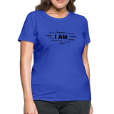 I AM B Women's T-Shirt - royal blue