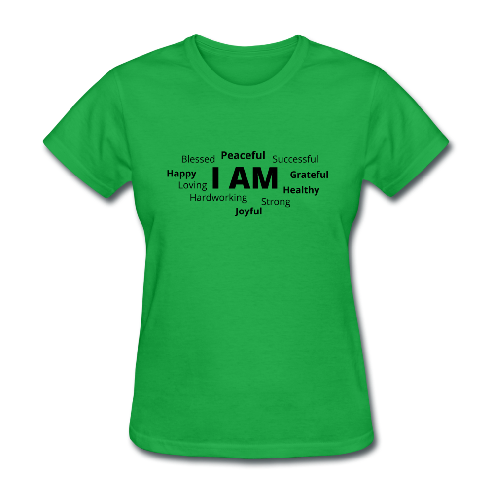 I AM B Women's T-Shirt - bright green