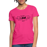 I AM B Women's T-Shirt - fuchsia
