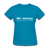 AWE W Women's T-Shirt - turquoise
