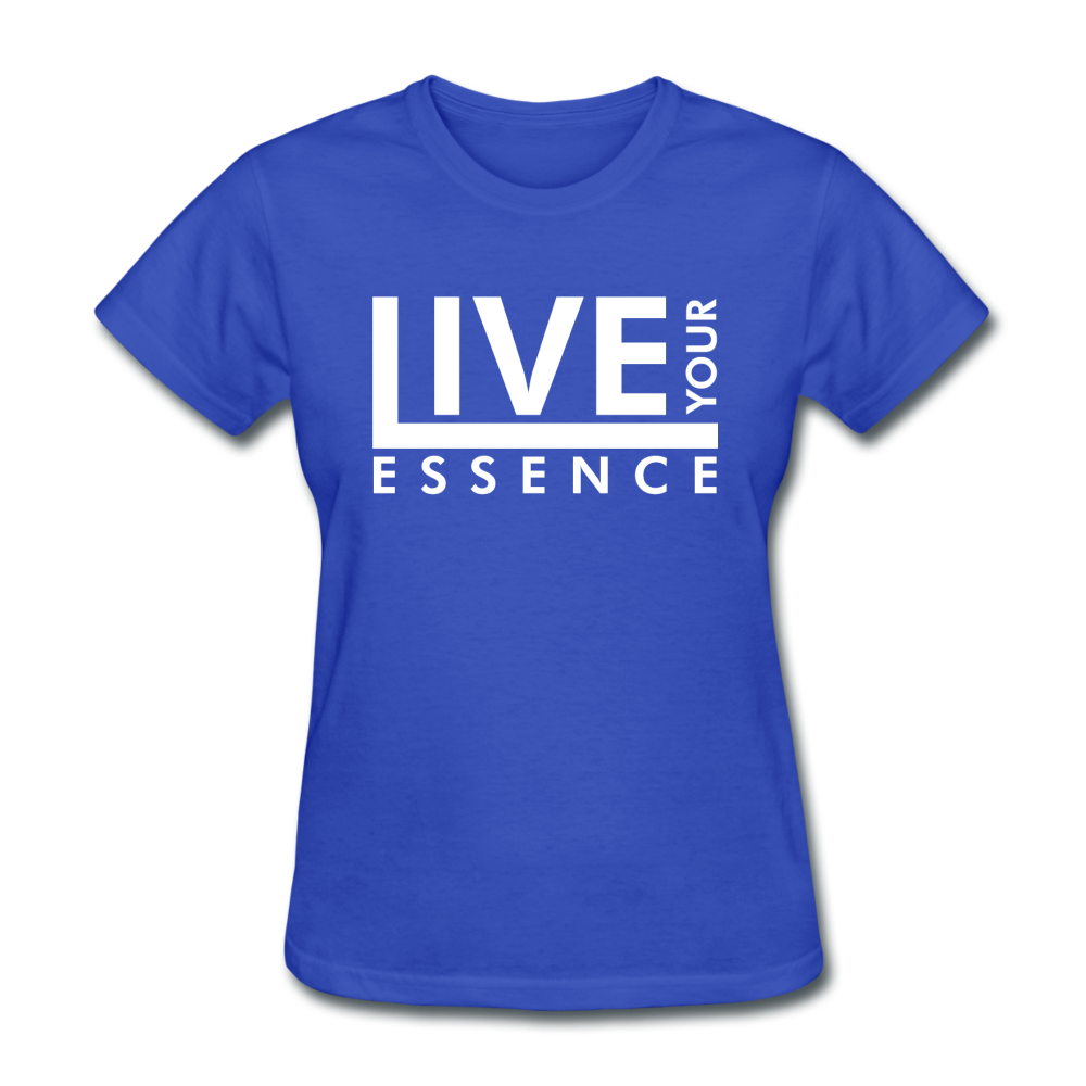 Live Your Essence W Women's T-Shirt - royal blue