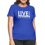 Live Your Essence W Women's T-Shirt - royal blue