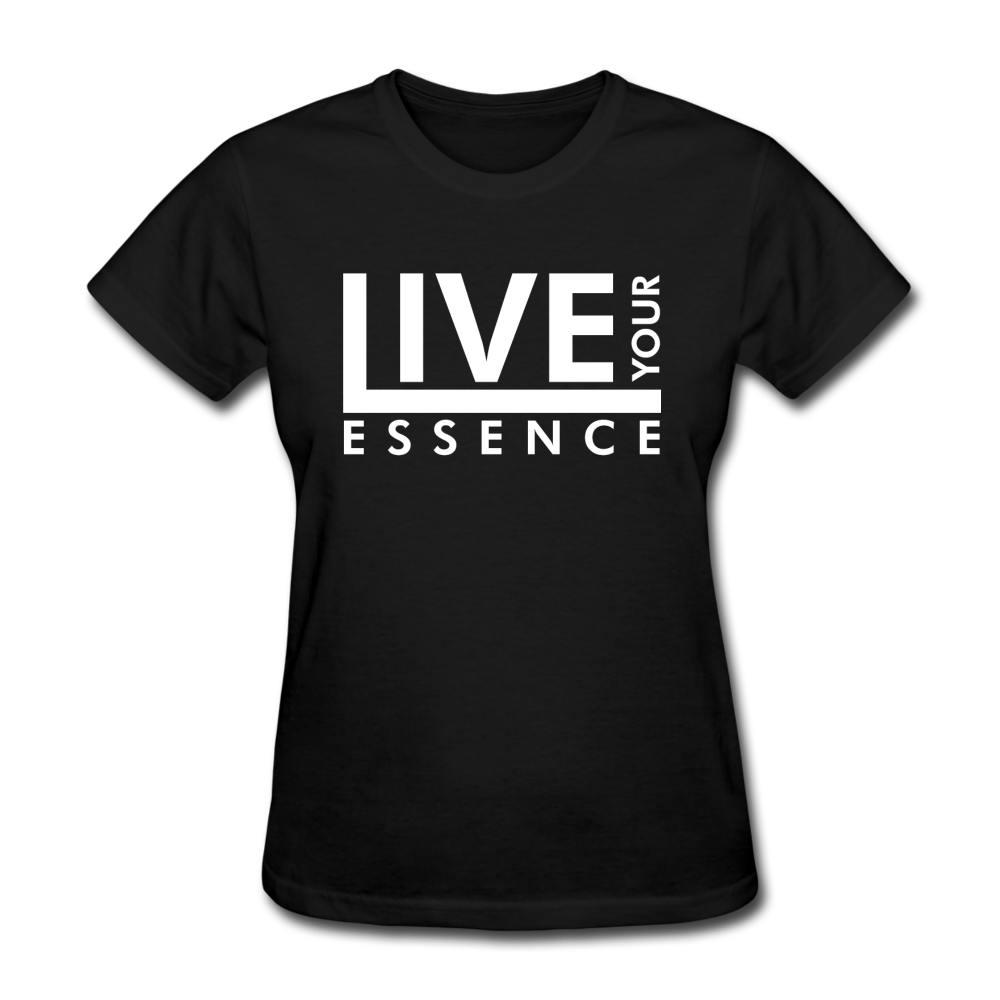 Live Your Essence W Women's T-Shirt - black