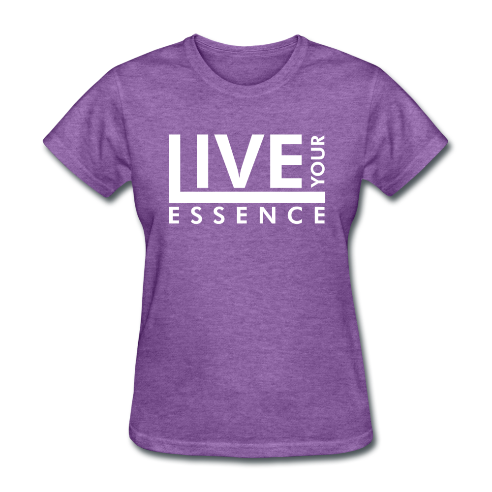 Live Your Essence W Women's T-Shirt - purple heather