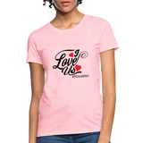 I Love Us B Women's T-Shirt - pink