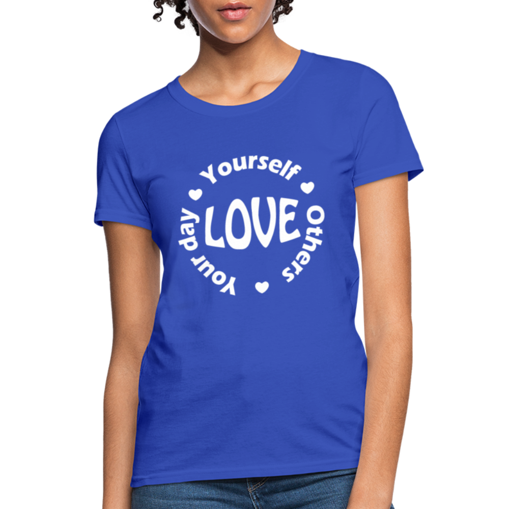 Love Circle W Women's T-Shirt - royal blue