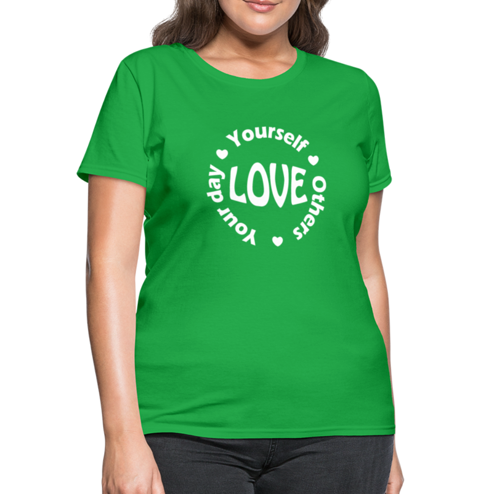 Love Circle W Women's T-Shirt - bright green