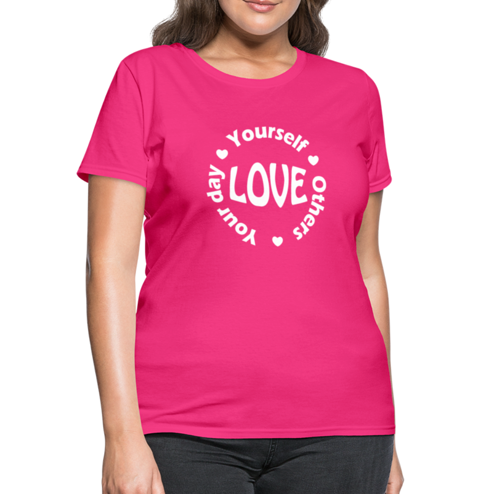 Love Circle W Women's T-Shirt - fuchsia