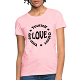 Love Circle B Women's T-Shirt - pink