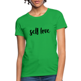 Self Love B Women's T-Shirt - bright green