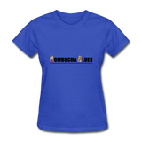 Kombucha Blues for Kristin Booth Women's T-Shirt - royal blue
