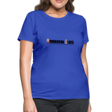 Kombucha Blues for Kristin Booth Women's T-Shirt - royal blue