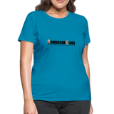 Kombucha Blues for Kristin Booth Women's T-Shirt - turquoise