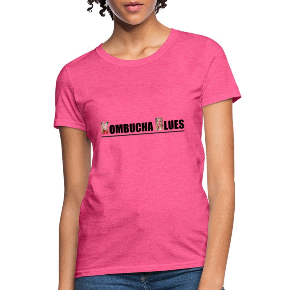 Kombucha Blues for Kristin Booth Women's T-Shirt - heather pink