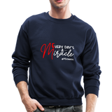 Every Day's A Miracle W Crewneck Sweatshirt - navy