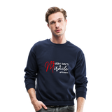 Every Day's A Miracle W Crewneck Sweatshirt - navy