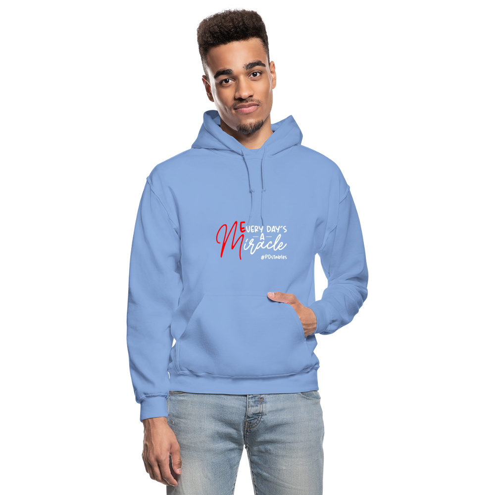 Every Day's A Miracle W Gildan Heavy Blend Adult Hoodie - carolina blue