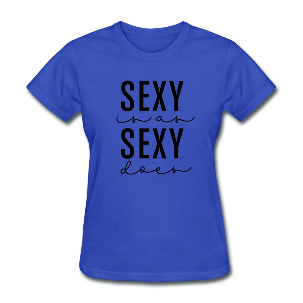 Sexy B Women's T-Shirt - royal blue