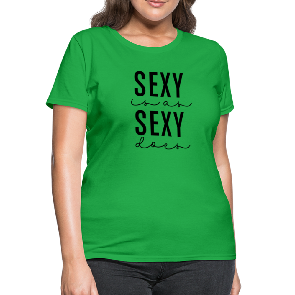 Sexy B Women's T-Shirt - bright green