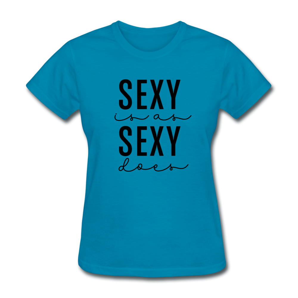 Sexy B Women's T-Shirt - turquoise