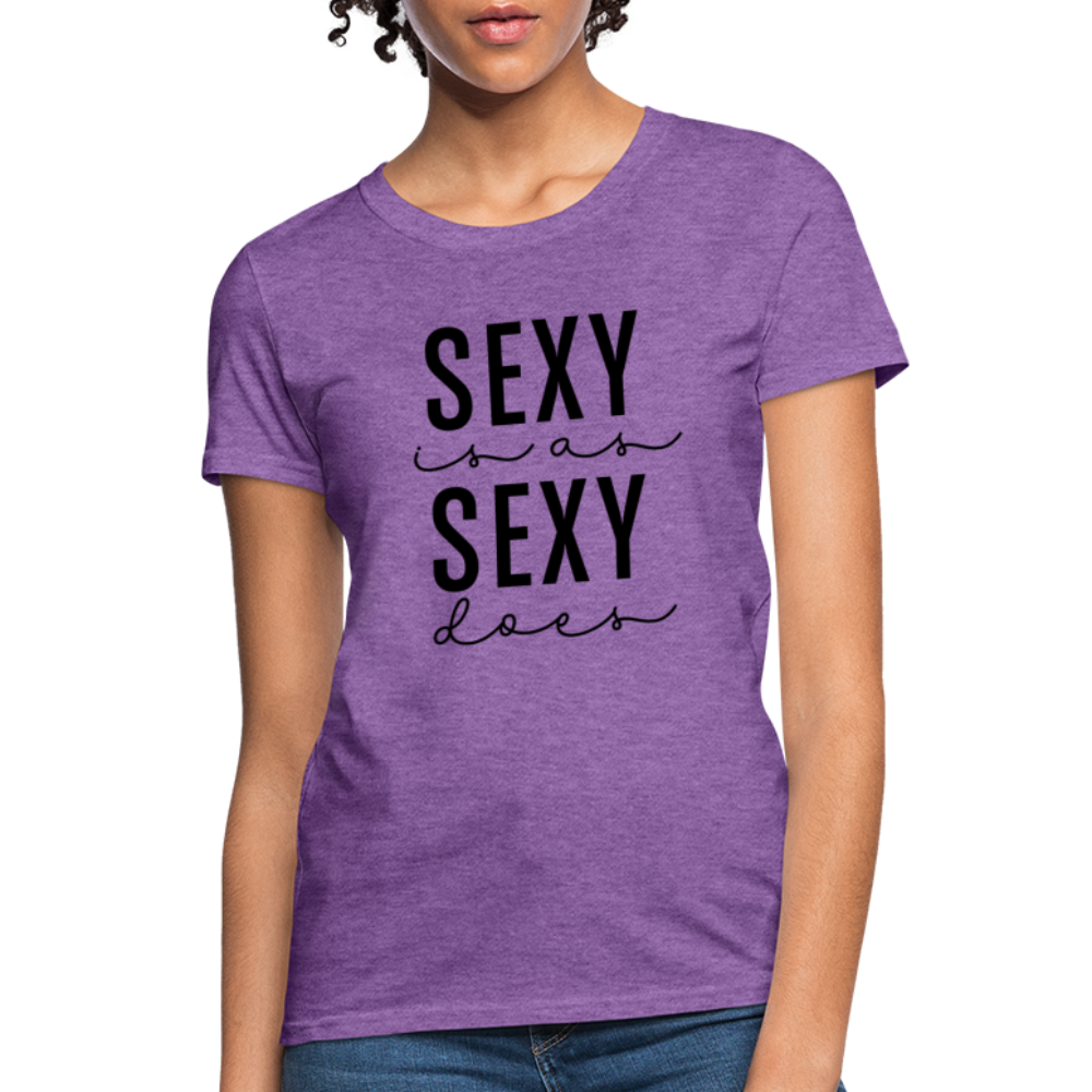 Sexy B Women's T-Shirt - purple heather
