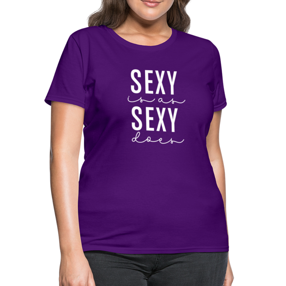 Sexy W Women's T-Shirt - purple