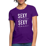 Sexy W Women's T-Shirt - purple