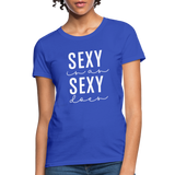 Sexy W Women's T-Shirt - royal blue