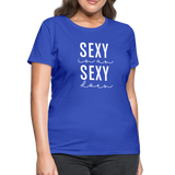 Sexy W Women's T-Shirt - royal blue