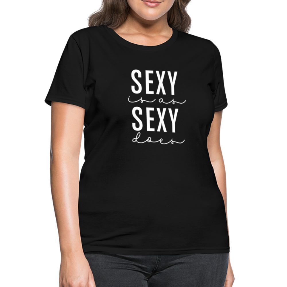 Sexy W Women's T-Shirt - black