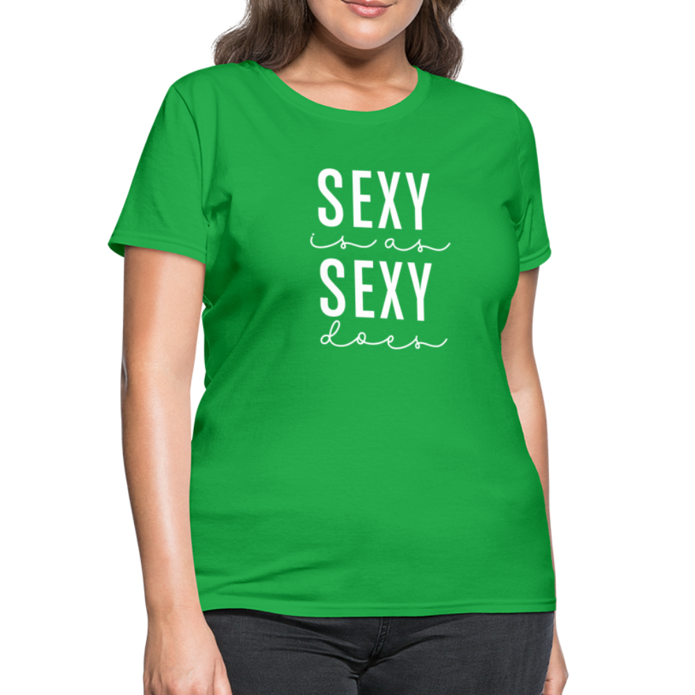 Sexy W Women's T-Shirt - bright green