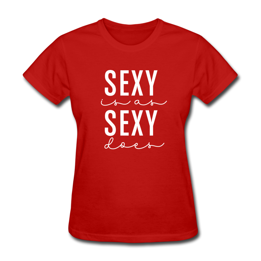 Sexy W Women's T-Shirt - red