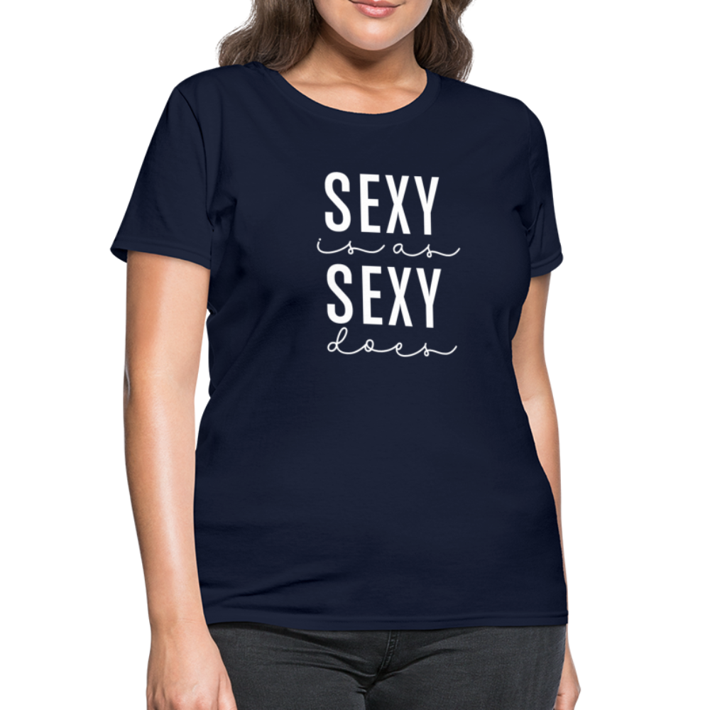Sexy W Women's T-Shirt - navy