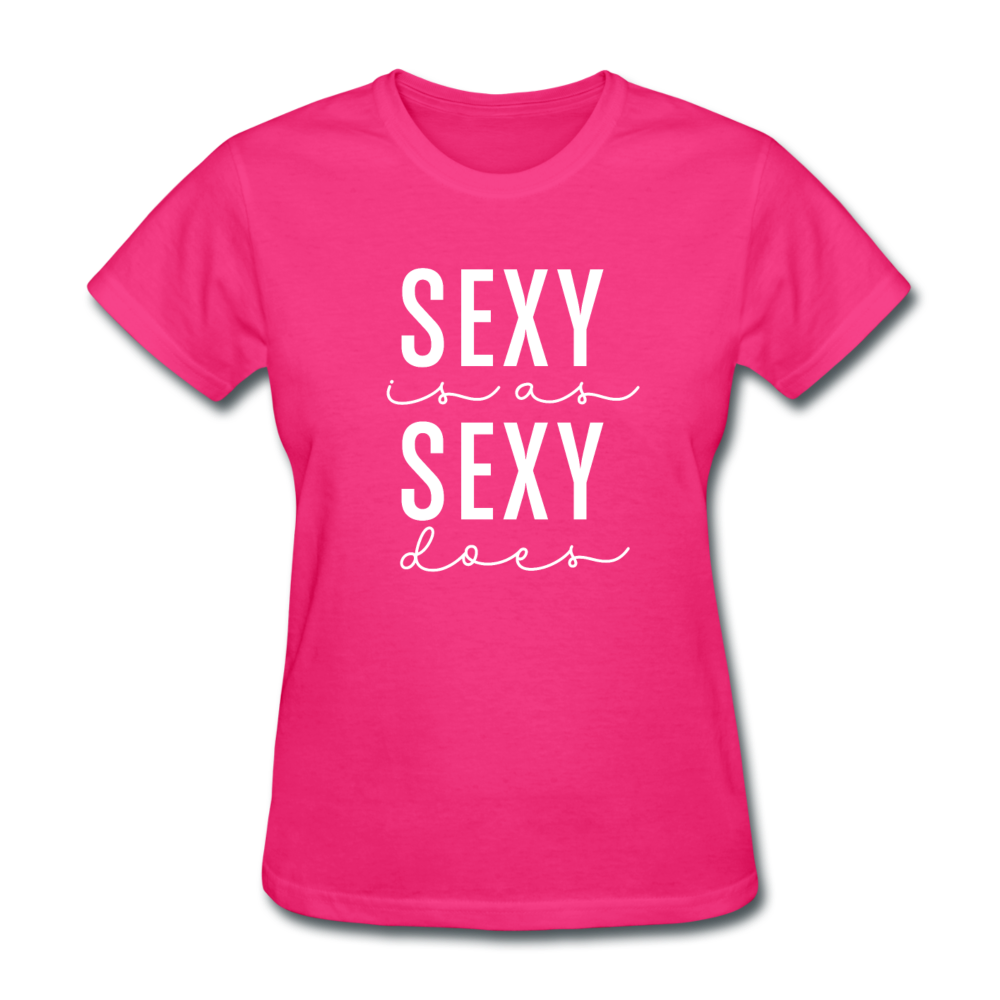Sexy W Women's T-Shirt - fuchsia