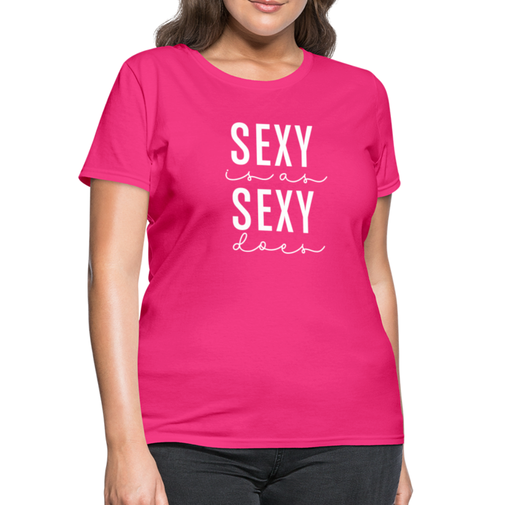 Sexy W Women's T-Shirt - fuchsia