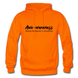 Awe-Wareness B Gildan Heavy Blend Adult Hoodie - orange