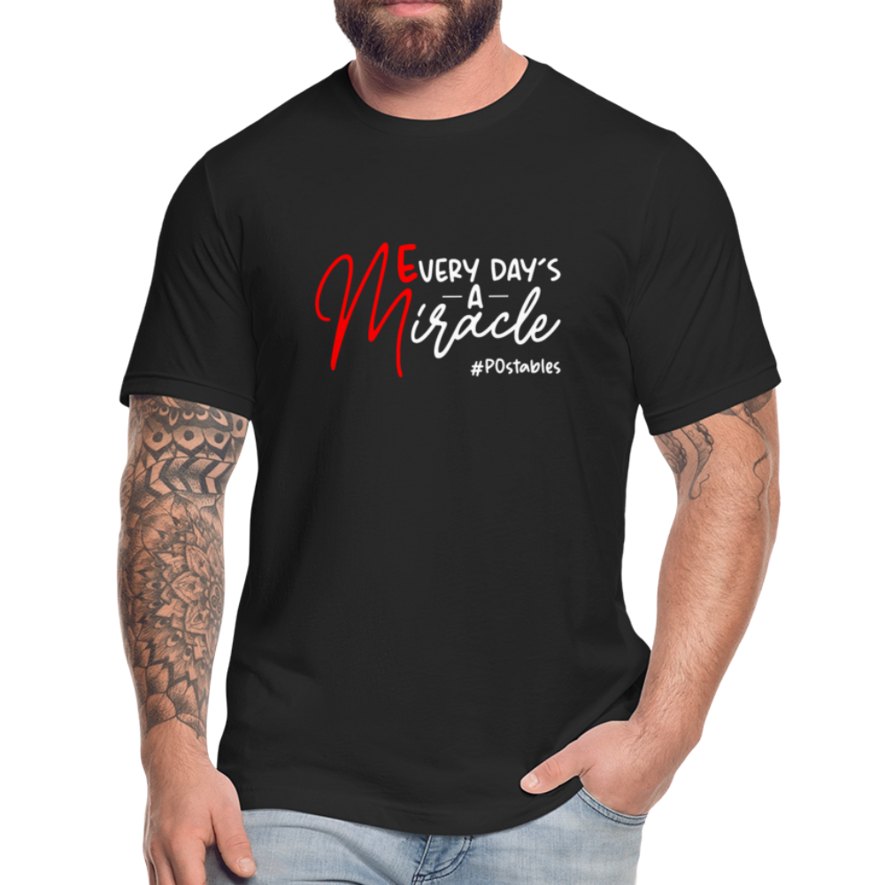 Every Day's A Miracle W Unisex Jersey T-Shirt by Bella + Canvas - black