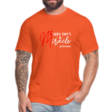Every Day's A Miracle W Unisex Jersey T-Shirt by Bella + Canvas - orange