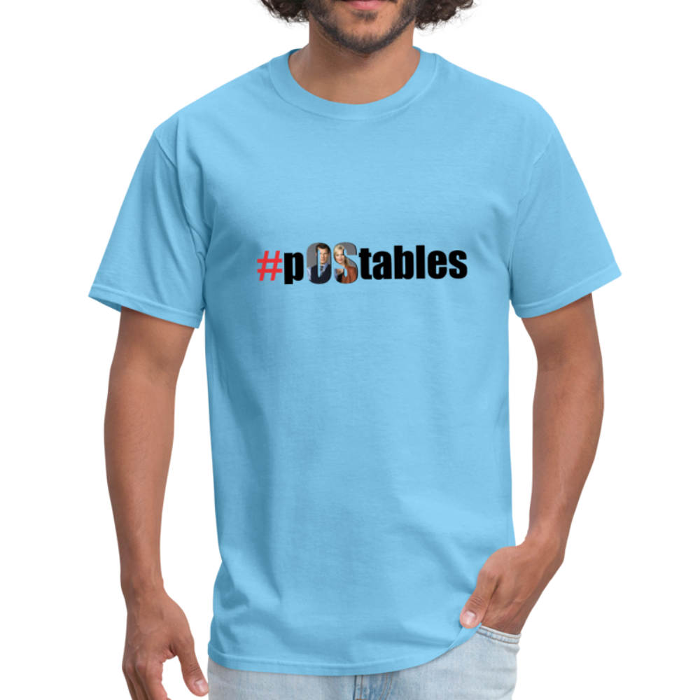 #POstables B Unisex Classic T-Shirt - aquatic blue