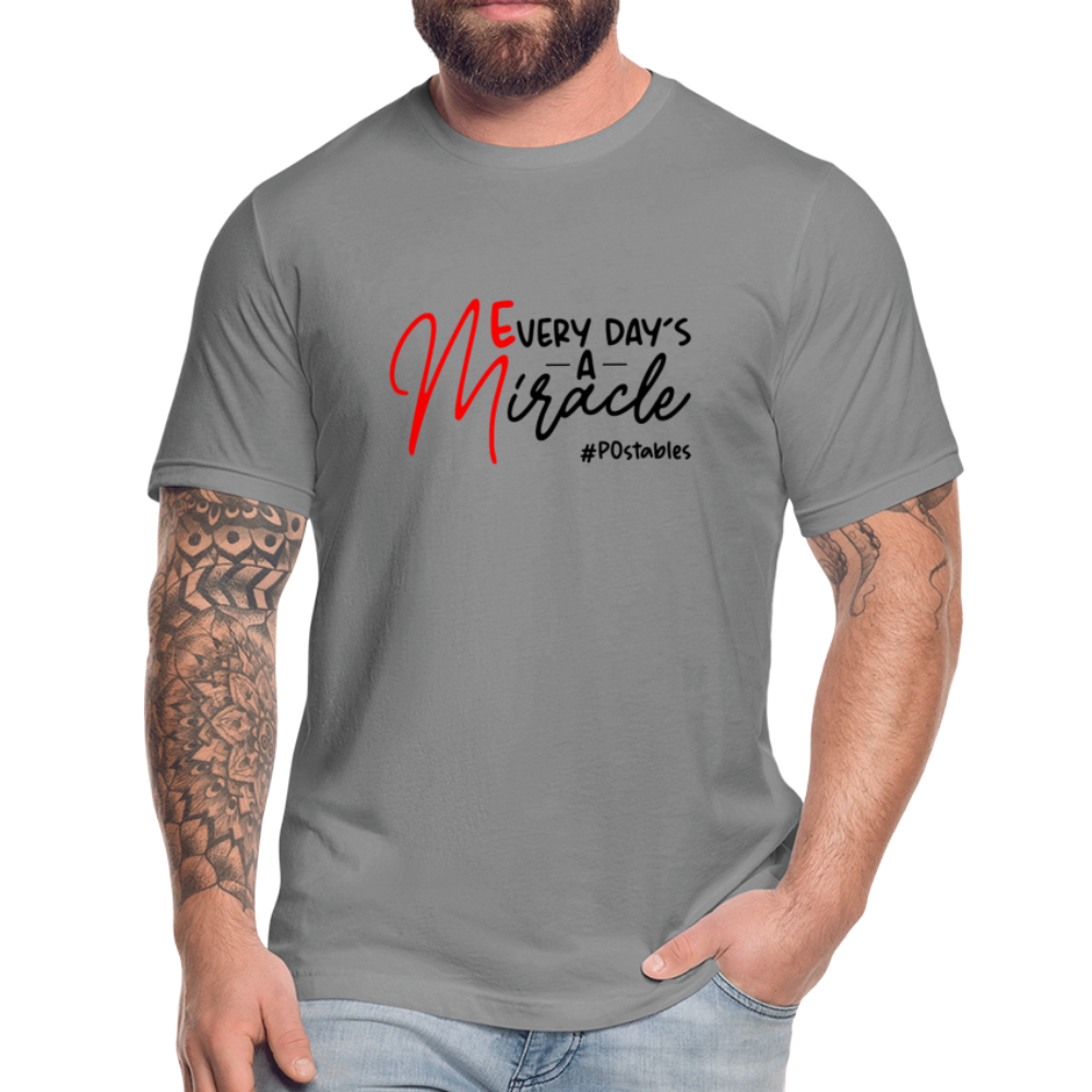 Every Day's A Miracle B Unisex Jersey T-Shirt by Bella + Canvas - slate