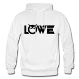 LOWE OWL B Gildan Heavy Blend Adult Hoodie - white
