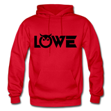 LOWE OWL B Gildan Heavy Blend Adult Hoodie - red