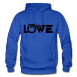 LOWE OWL B Gildan Heavy Blend Adult Hoodie - royal blue