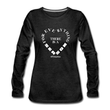 For Everything There is a Season W Women's Premium Long Sleeve T-Shirt - charcoal gray