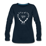 For Everything There is a Season W Women's Premium Long Sleeve T-Shirt - deep navy