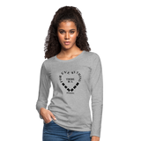 For Everything There is a Season B Women's Premium Long Sleeve T-Shirt - heather gray