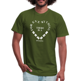 For Everything There is a Season W Unisex Jersey T-Shirt by Bella + Canvas - olive
